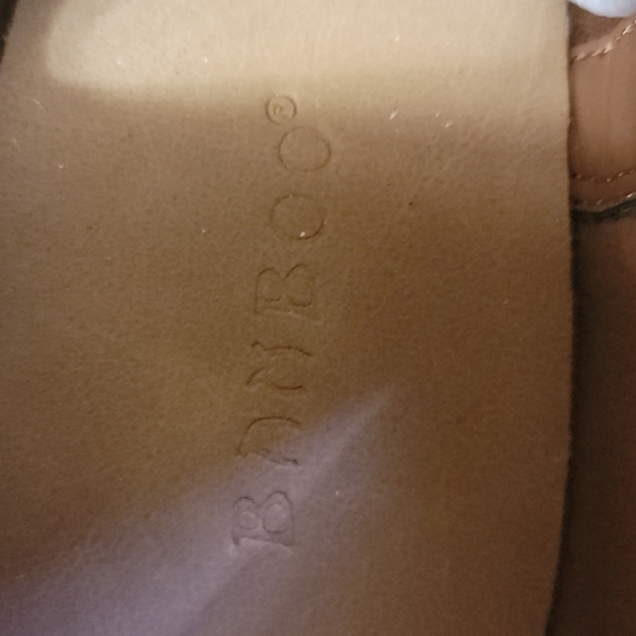 Bamboo Brown faux suede Booties - Picture 2 of 5